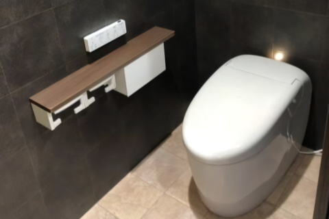 トイレの施工写真