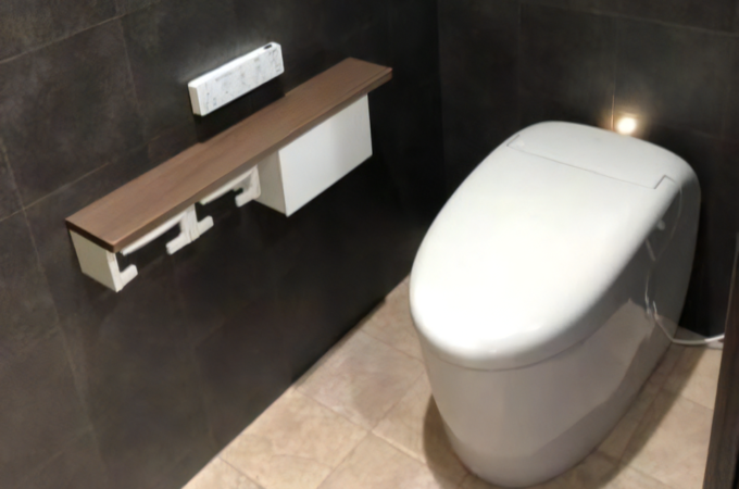 トイレの施工写真